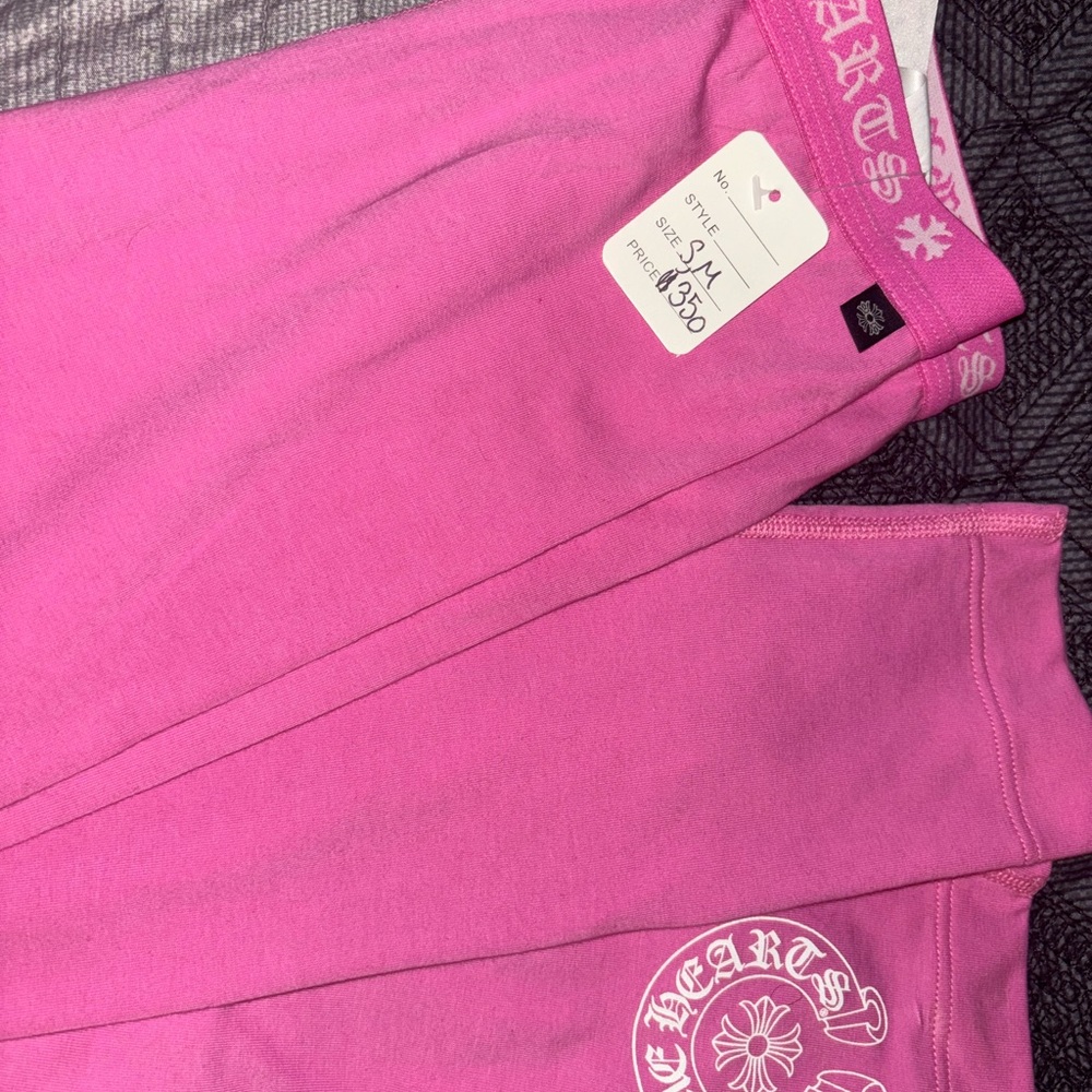 chrom heart leggings worn once size s/m but fits tight so really xsmall/small